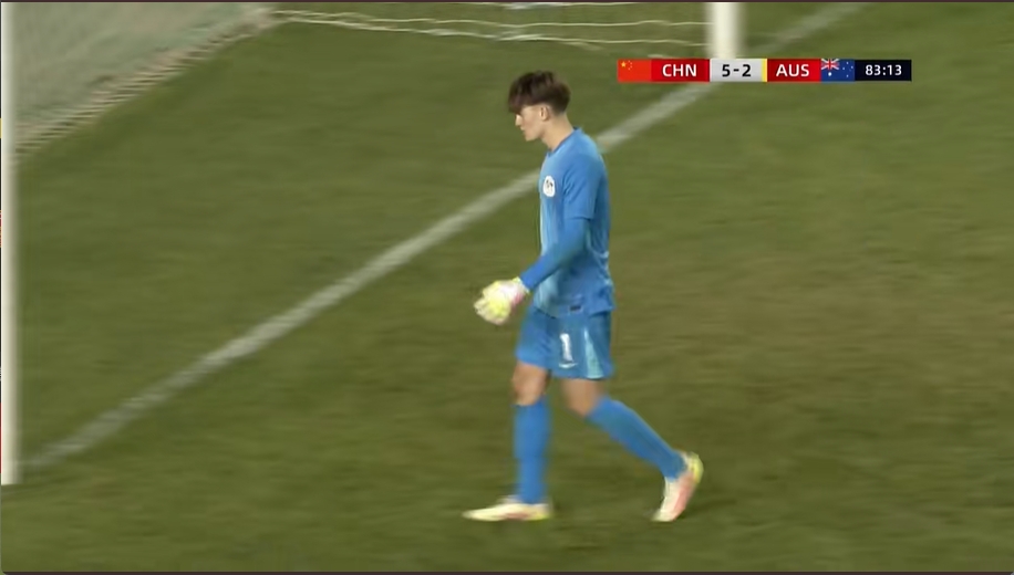 打崩袋鼠！謝晉小角度爆射破網，國少5-2領先澳大利亞U16