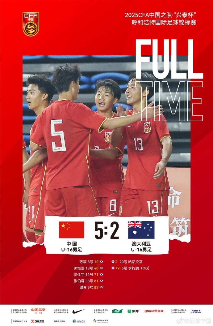 馬德興：U16國少奪冠鍛煉價值高 暴露問題亟需正視