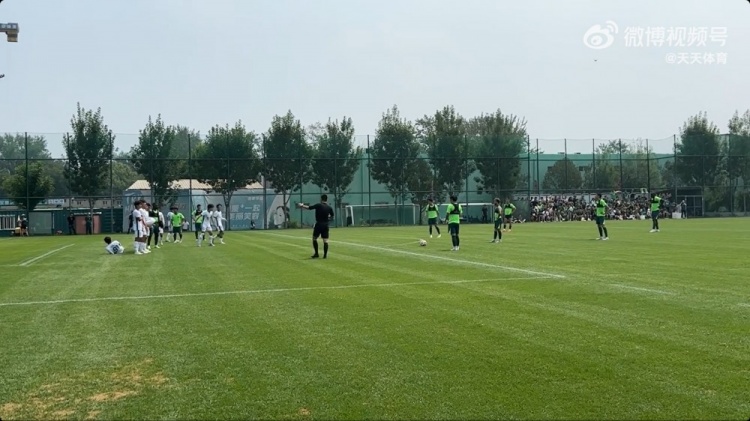 教學(xué)賽國安一線隊(duì)5-4擊敗U21隊(duì)，法比奧、方昊雙響張稀哲破門